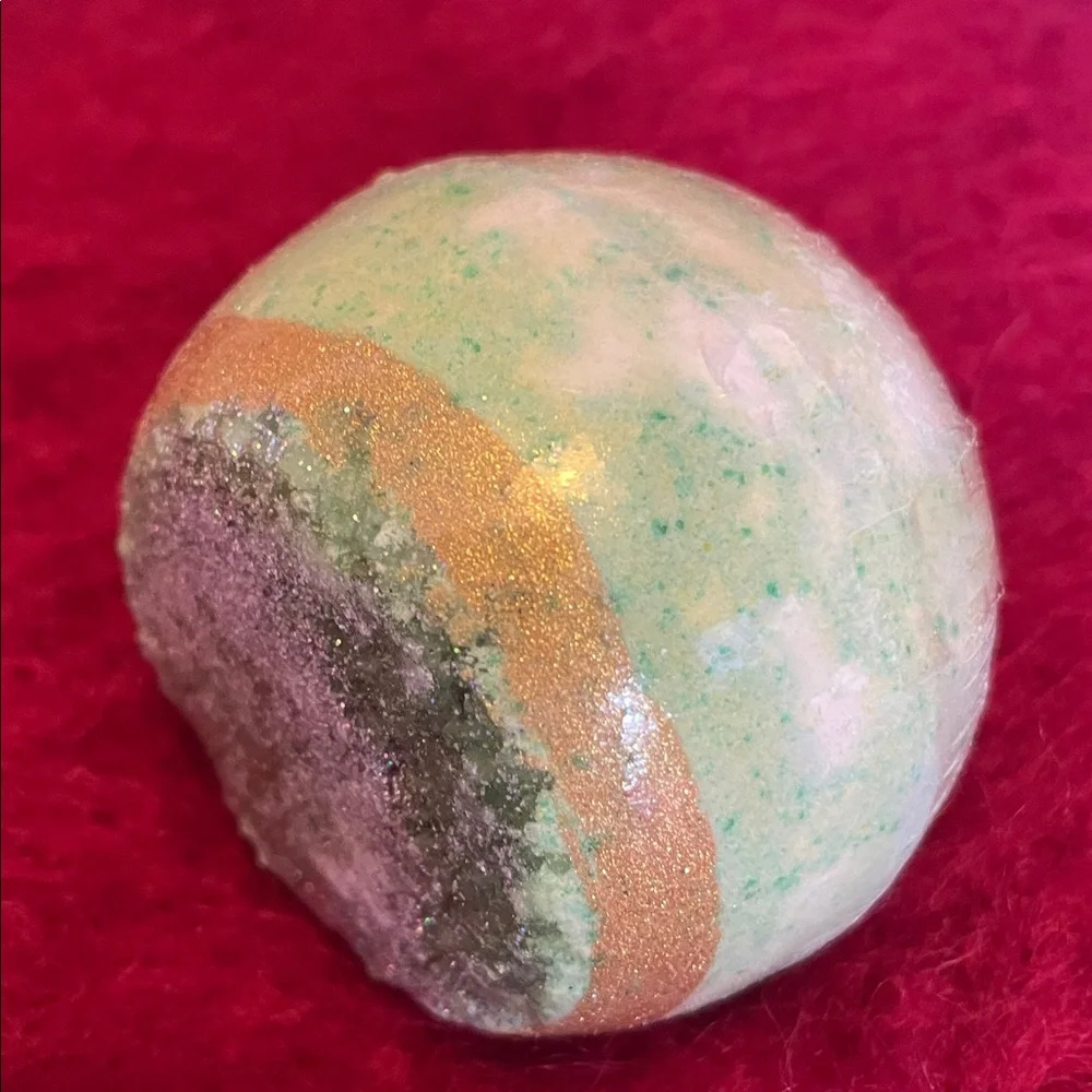 JOON X MOON REVITALIZE & SOOTHING GEODE BATH BOMBS LOT OF 3 PINK & GREEN